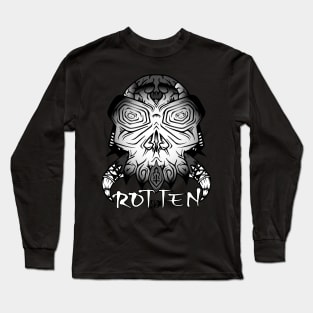 Rotten Skull Long Sleeve T-Shirt